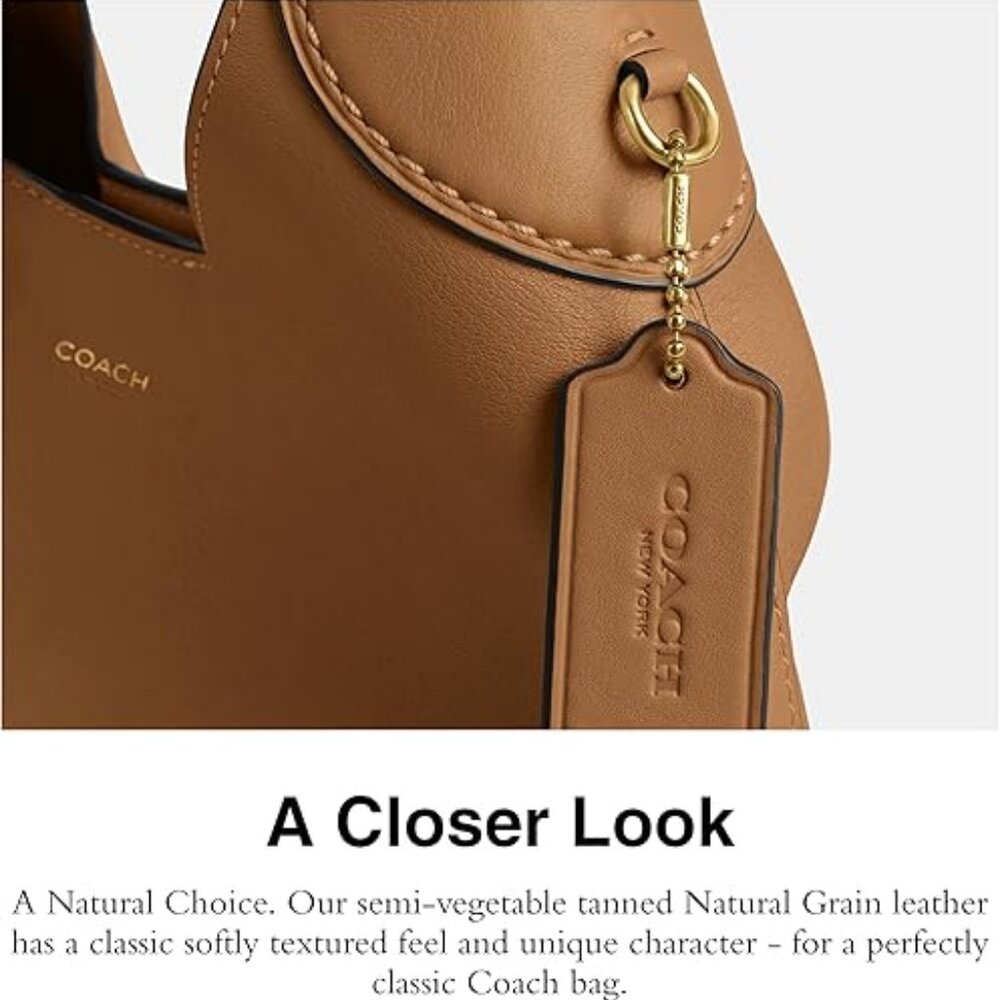 Coach Brooklyn Shoulder Bag 28 - Picture 8 of 11